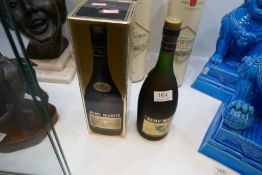 A bottle of Remy Martin Fine Champagne Cognac