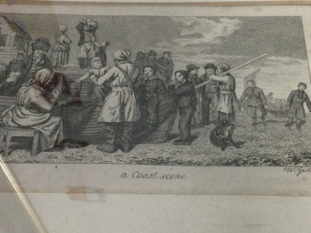 Geikie, a set of six steel engravings depicting nineteenth century domestic scenes, mounted & - Image 2 of 3