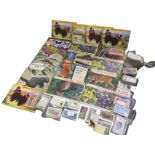 A collection of Brooke Bond tea cards including fifteen full sets in albums, loose cards, part sets,