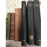 Three Great Western Railway 1926 published volumes on castles, abbeys & cathedrals, the three volume