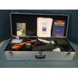 A cased radio controlled helicopter, the model in flight box complete with full instructions,