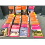 A collection of OS maps from various parts of the country - 32 from the Explorer series, and 5