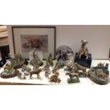 A Border Terrier collection including miscellaneous dogs & pups, Border Fine Arts, a signed Keith