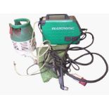 A Danish Micatronic Zeta 60 welder - the machine complete with cables and a propane cylinder. (A