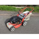 A MTX Neptune 48SP petrol driven rotary garden mower with grass box - A/F.