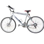 An American designed Raleigh Max Cro/Mo bicycle with Shimano gears, Magna soft seat, Schwalbe Spicer