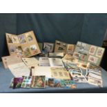 A collection of postcards - topographical, childrens, Scotland & Ireland, some in childrens