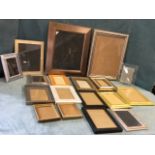 Miscellaneous contemporary frames - mainly unused, including enamelled, pairs, metal, glass, etc. (