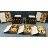 The Malt Companion, five boxed sets of miniatures each containing six bottles with descriptions of