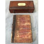 A Victorian mahogany cased Sikes hydrometer by Joseph Long, the boxwood strung box enclosing a