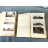 A trainspotters collection of photographs from the 50s, bound in two volumes with approx 341