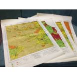 Four provisional agricultural land classification maps of northern England, the 1964 published