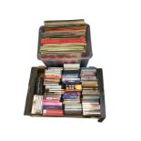 A collection of vinyl LPs and CDs - collections, pop, classics, musicals, Scottish, choirs, sets,