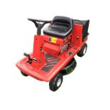 A MTD Pinto rotary garden mower, the ride-on machine with rear grassbox. (A/F)