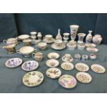 Miscellaneous ceramics including a collection of Wedgwood Kutani Crane pieces, other Wedgwood in