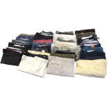 40 pairs of new gents trousers by Orvis, Lands End, tartan golf trousers, Yves Saint Laurent,