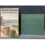 Edward Ardizzone, Diary of a War Artist published by Bodley Head in 1974, hardback with paper cover;