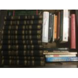 Books: including set of Dickens novels well bound and various others