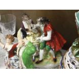 Collection of five Continental porcelain figures and figure groups (5)