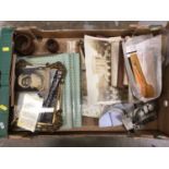 One box containing photographs, ephemera and sundry items