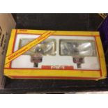 Pair 1970s Bosch halogen car driving lamps in box- new un-used