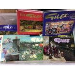Large quantity of Giles annuals and Giles puzzle