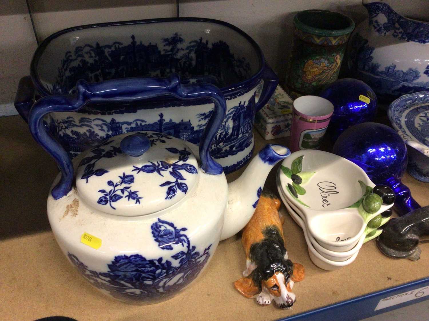 Collection of ceramics, including Staffordshire, Royal Worcester Millennium series, dog figurines, e - Image 2 of 4