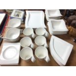 Villeroy & Boch Wave pattern tea and dinner service