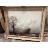 S W Corton oil on canvas landscape