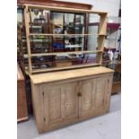 Victorian pine dresser