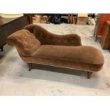 Late Victorian chaise longue