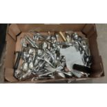 Box of plated cutlery