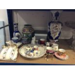 Quantity of ceramics, including Beswick, Spode, Royal Worcester, etc