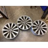 Three 18'' Alloy Wheels for a Vauxhall Astra Twintop