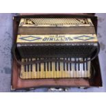 Cased accordion