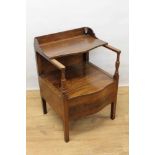 George III mahogany commode