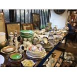 Large quantity of Victorian and later ceramics