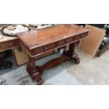 Victorian mahogany dressing table