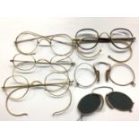 Collection old spectacles