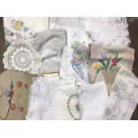 Collection of vintage linen