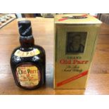 Grand Old Parr De Luxe Scotch Whisky in box