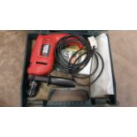 Four electric power tools including Black & Decker drill