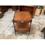 Two tier side table