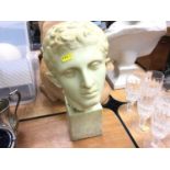 Resin classical head on stand