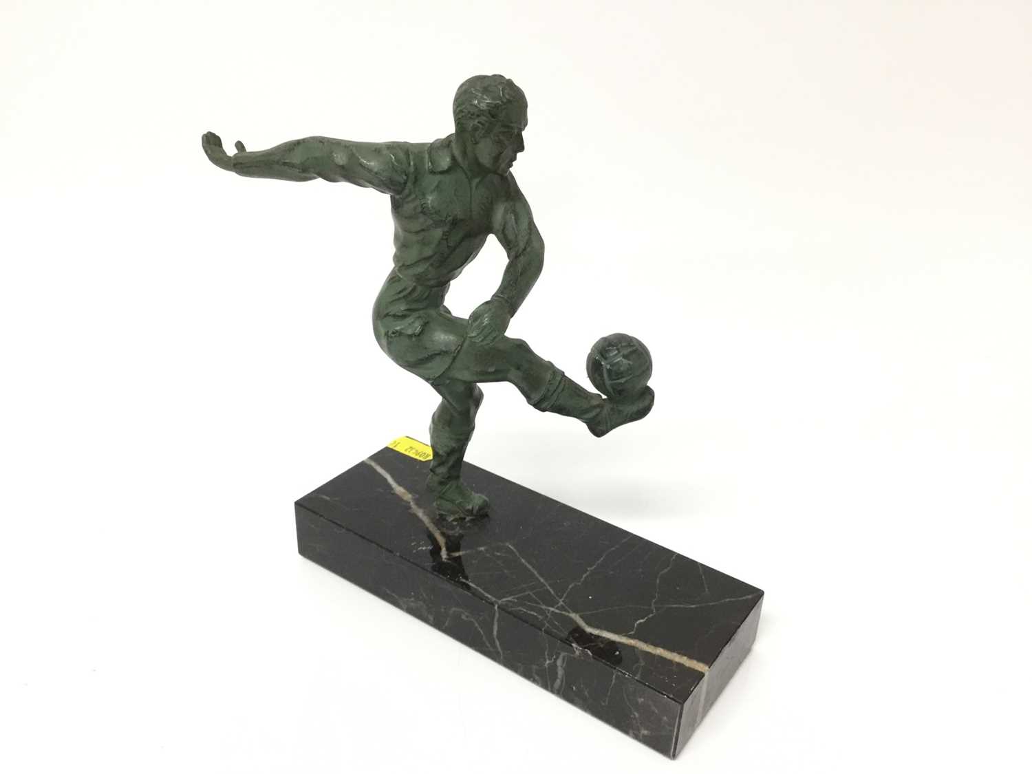 Spelter Footballer figure - Image 2 of 3