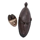 Two tribal masks