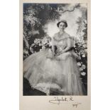 H.M. Queen Elizabeth (later The Queen Mother), fine signed Cecil Beaton wartime portrait photograph