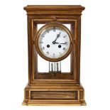 19th century four glass mantel clock