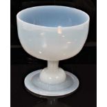 An early 19th century opaque glass bowl