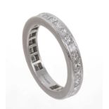 Princess cut diamond eternity ring